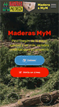 Mobile Screenshot of maderasmym.cl